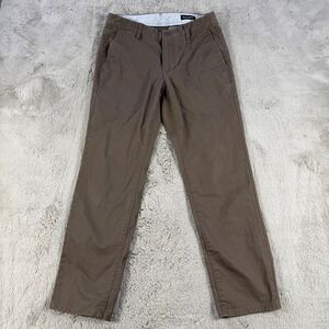 Bonobos Mens Slim Fit Khaki Pants Dress Casual Trousers Cotton Blend Size 29/28